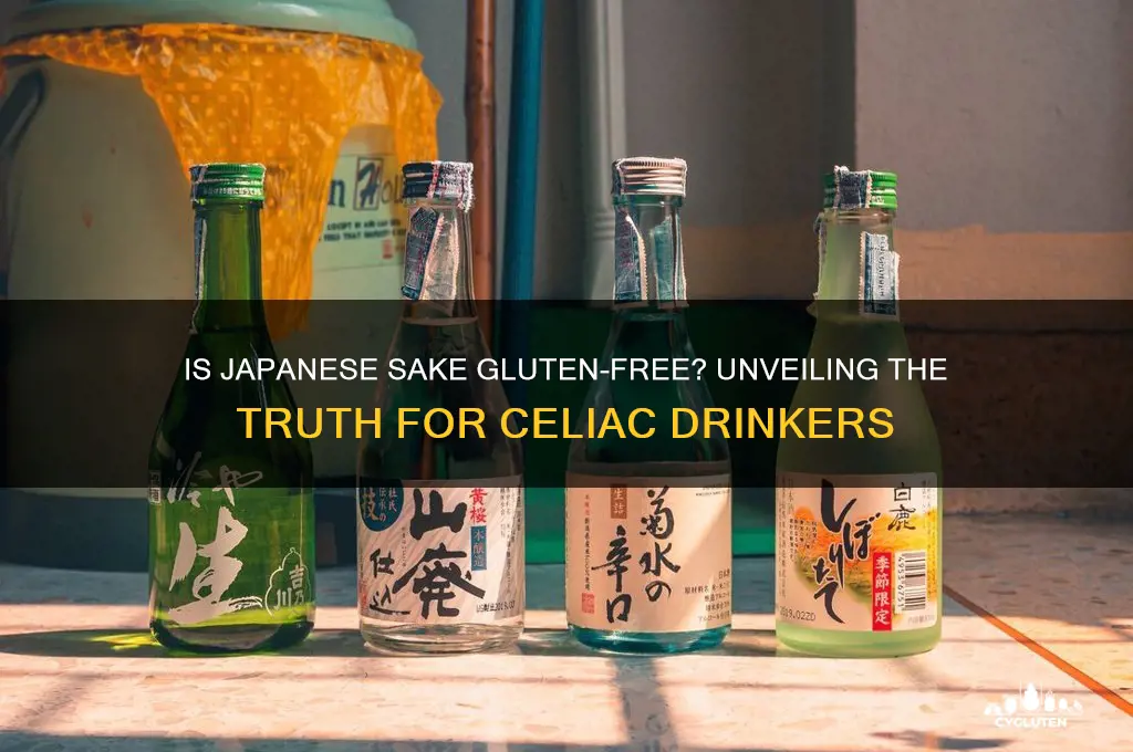 is japanese sake gluten free