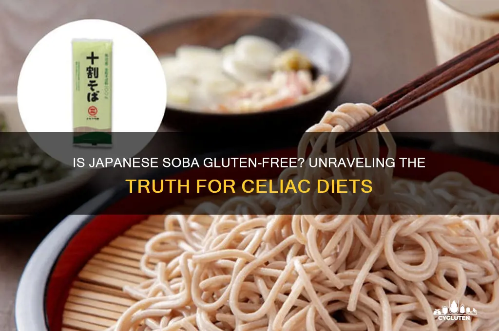 is japanese soba gluten free
