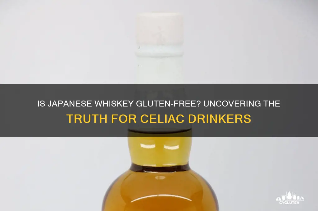 is japanese whiskey gluten free