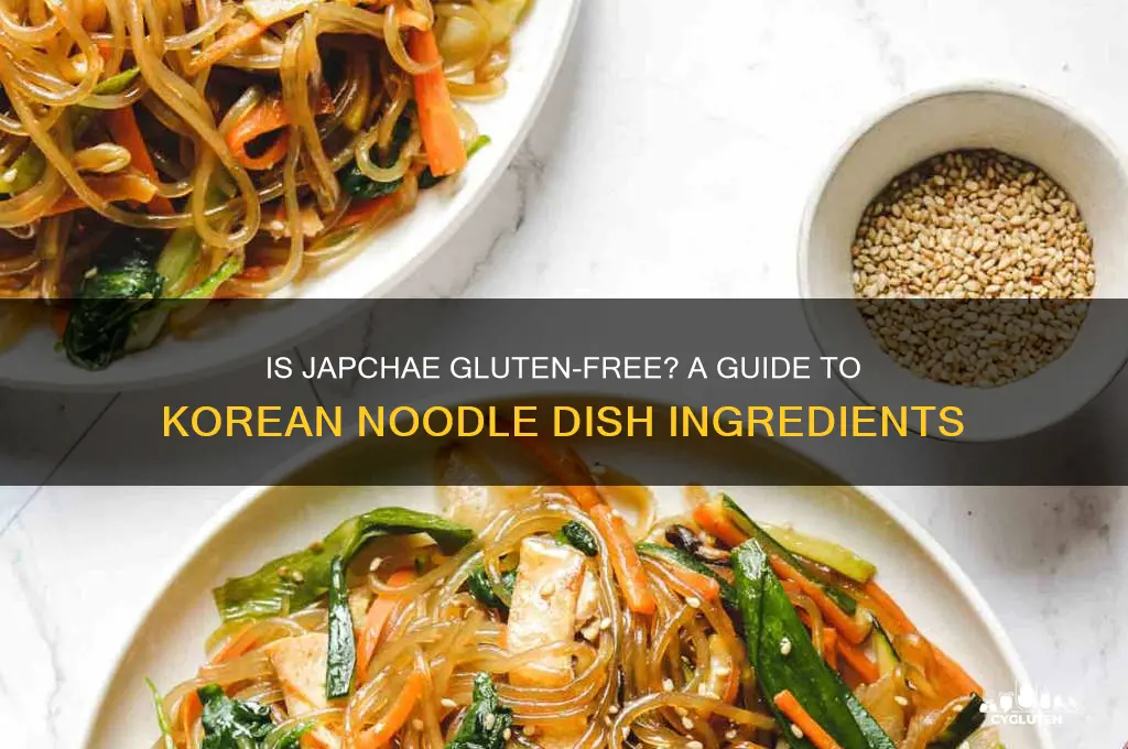 is japjae gluten free