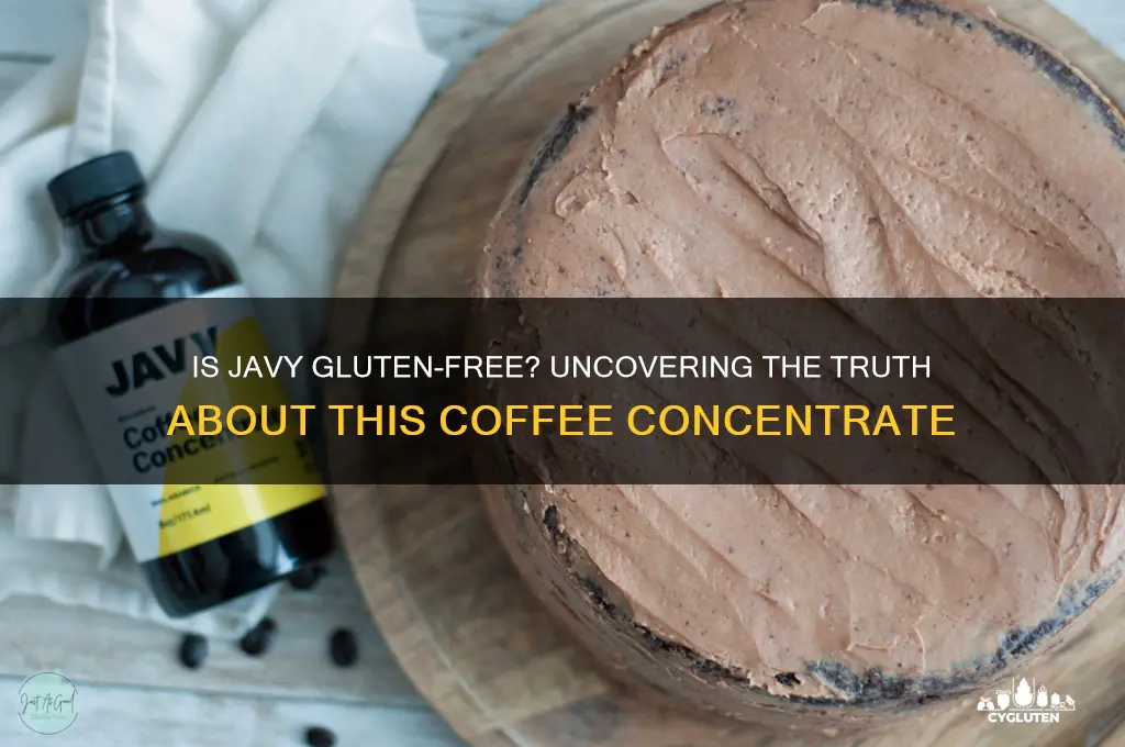 is javy gluten free
