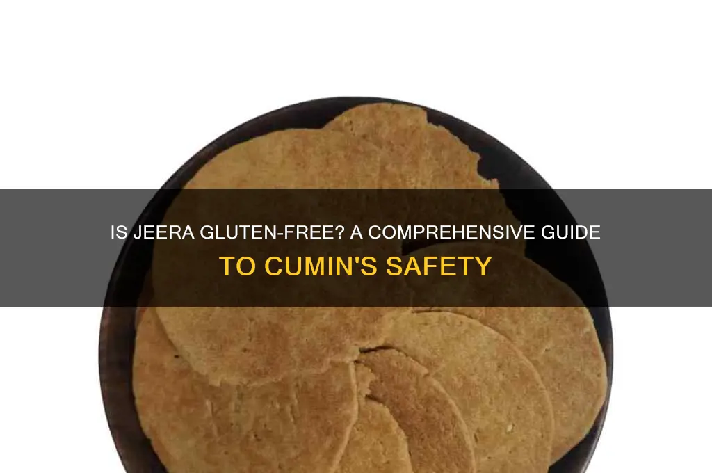 is jeera gluten free