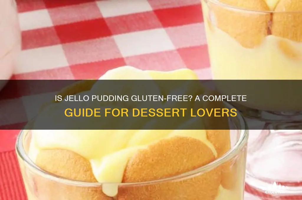 is jello gluten free pudding
