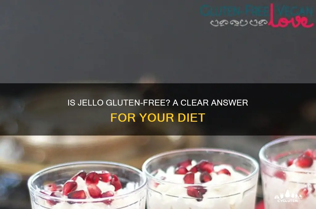 is jello gluten-free