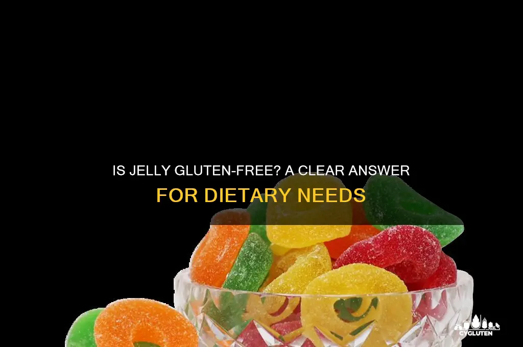 is jelly gluten-free