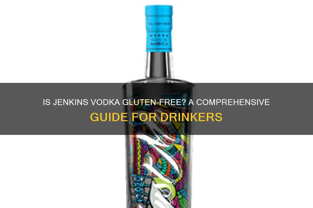 is jenkins vodka gluten free