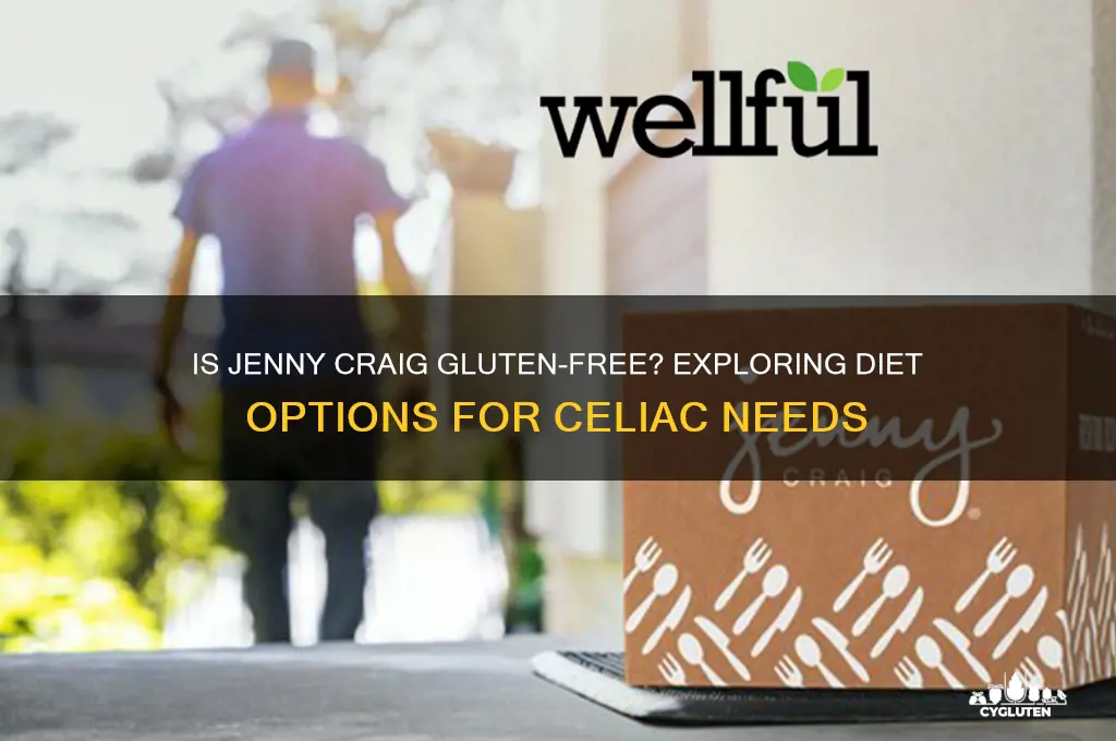 is jenny craig gluten free