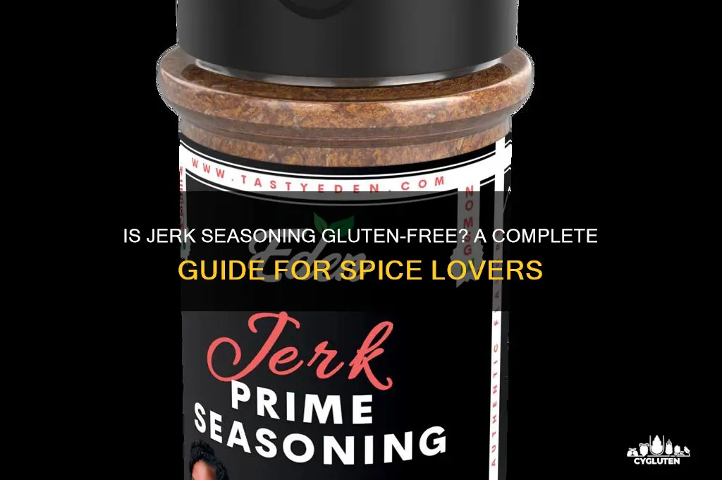 is jerk seasoning gluten free