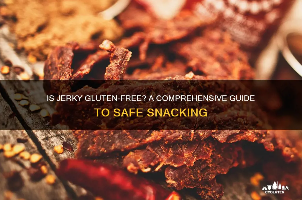 is jerky gluten free