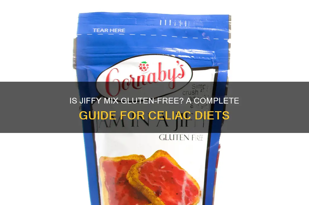 is jiffy mix gluten free
