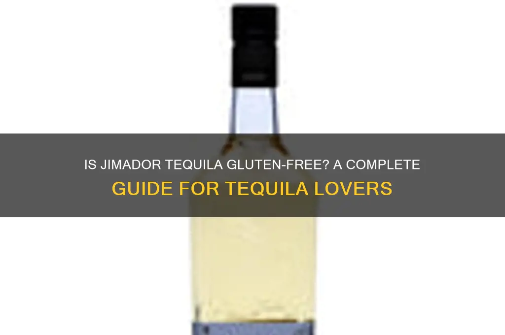 is jimador tequila gluten free