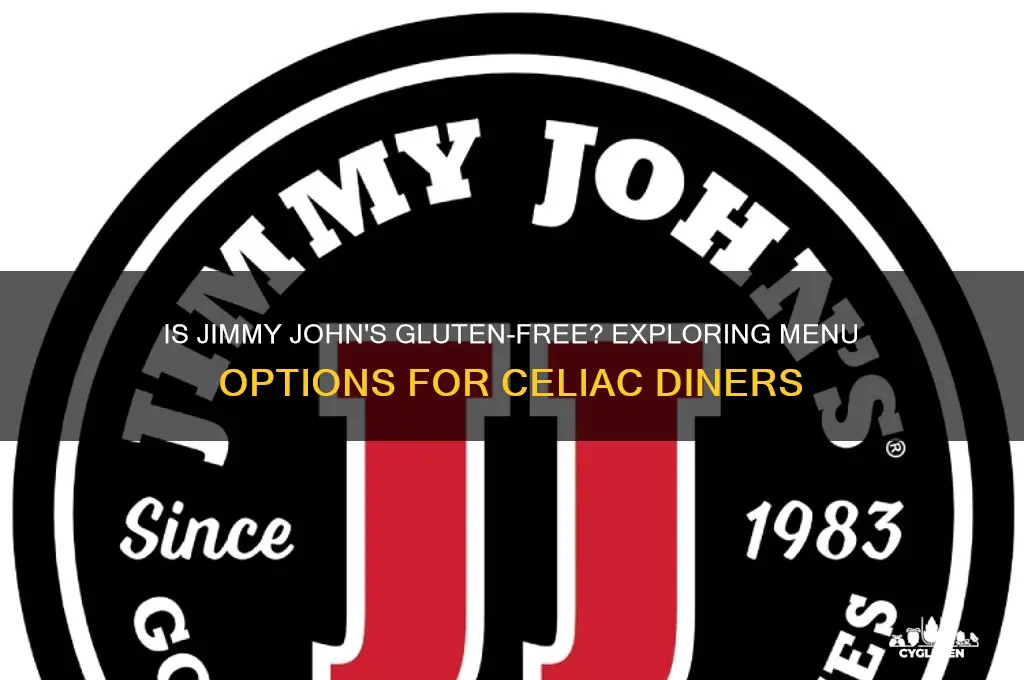 is jimmy johns gluten free