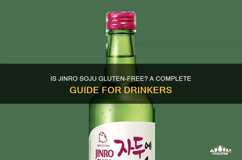is jinro soju gluten free