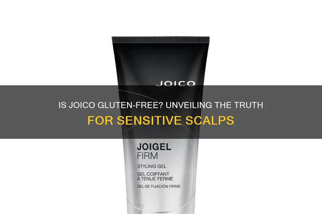 is joico gluten free