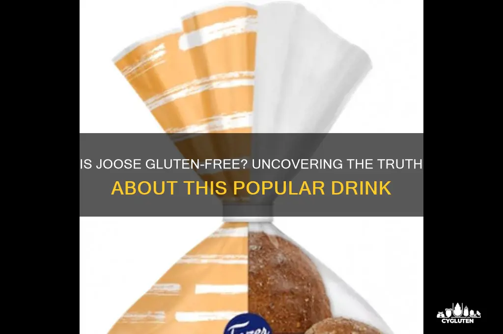 is joose gluten free