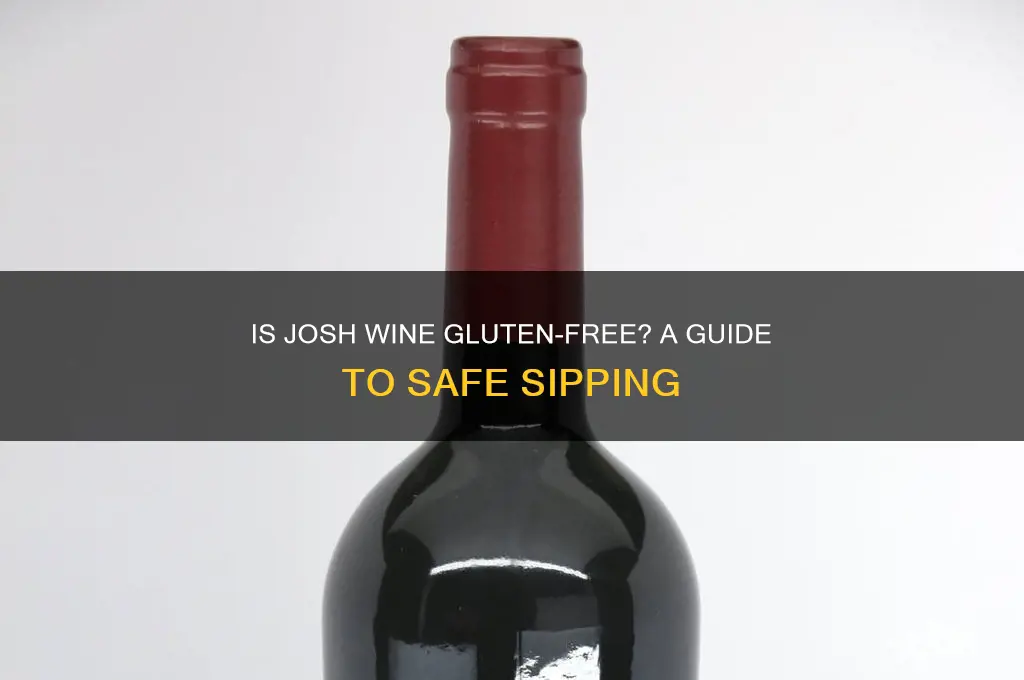 is josh wine gluten free