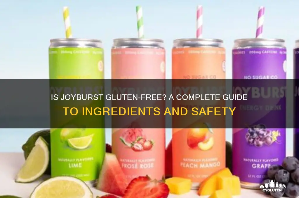 is joyburst gluten free