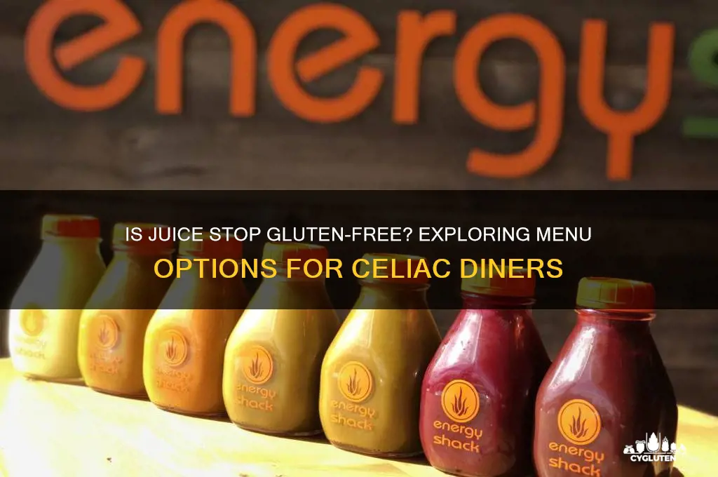 is juice stop gluten free