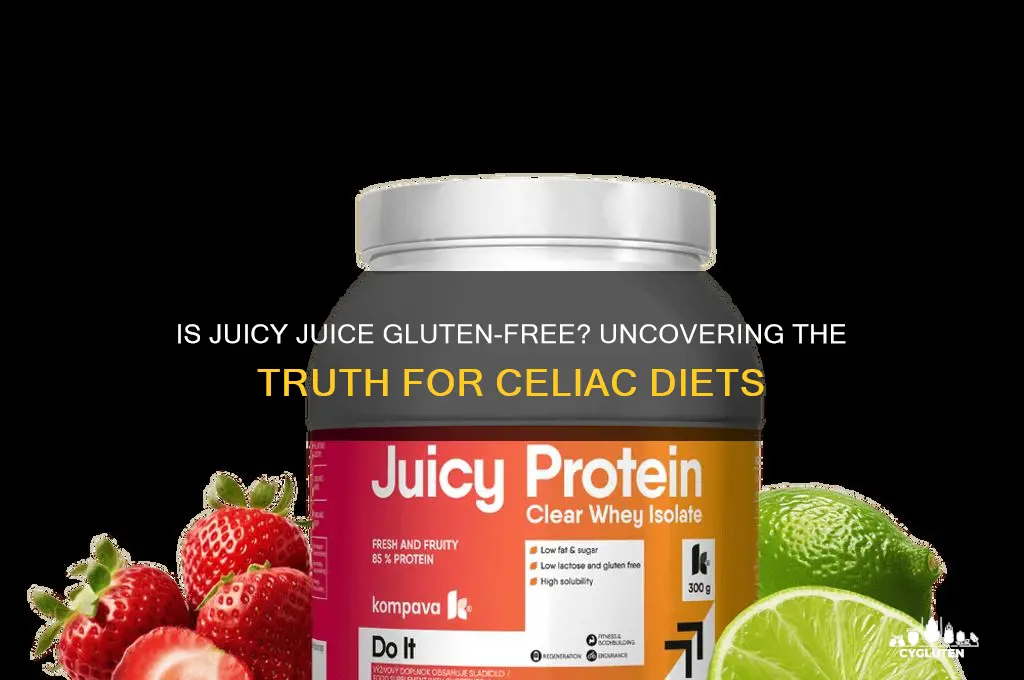 is juicy juice gluten free