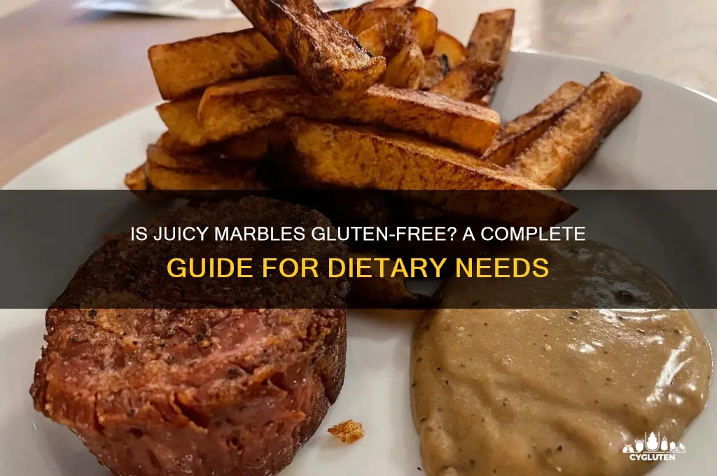 is juicy marbles gluten free