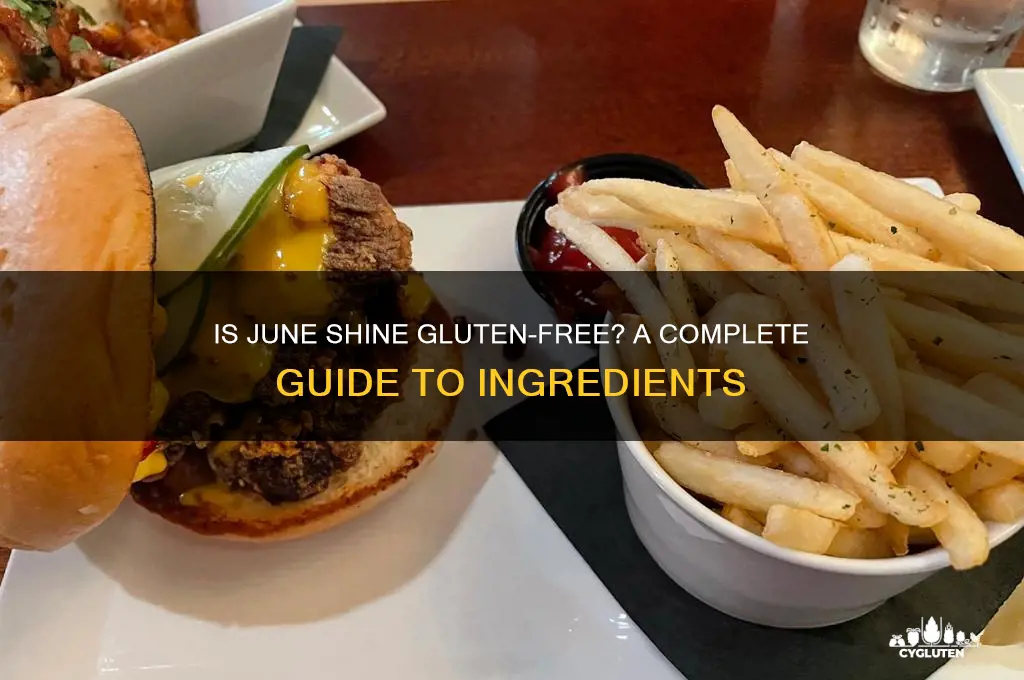 is june shine gluten free