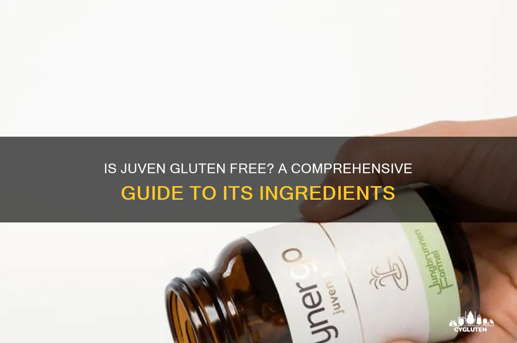 is juven gluten free