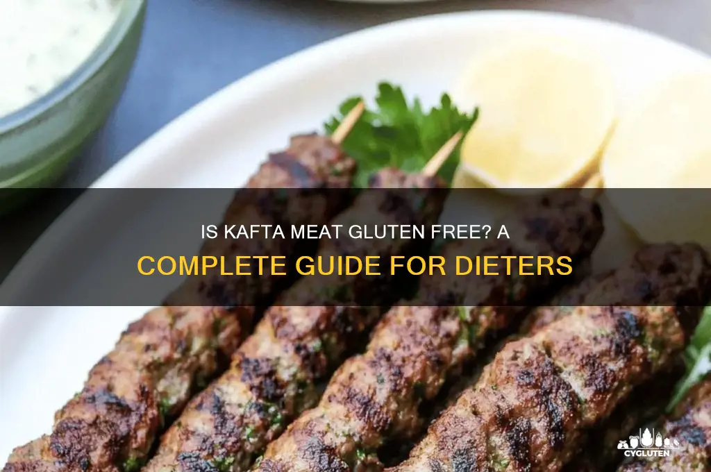 is kafta meat gluten free