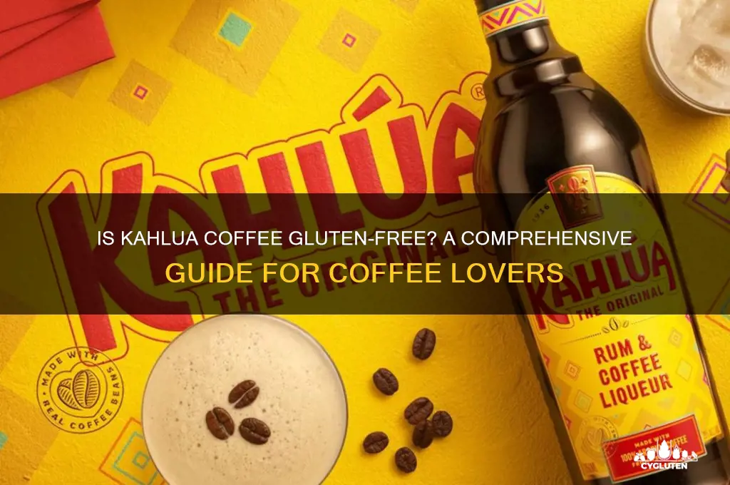 is kahlua coffee gluten free