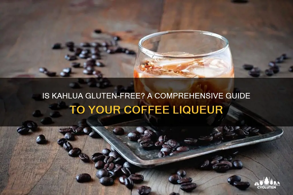 is kahlua gluten-free