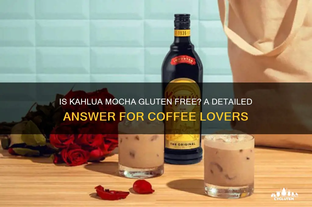 is kahlua mocha gluten free