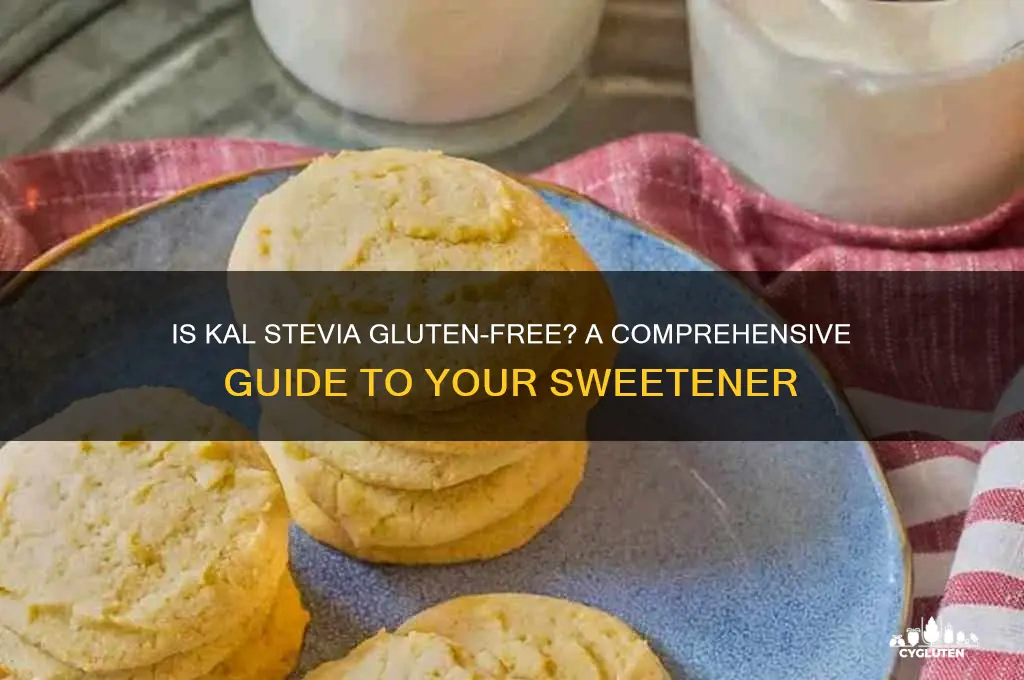 is kal stevia gluten free