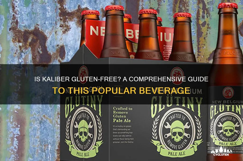 is kaliber gluten free