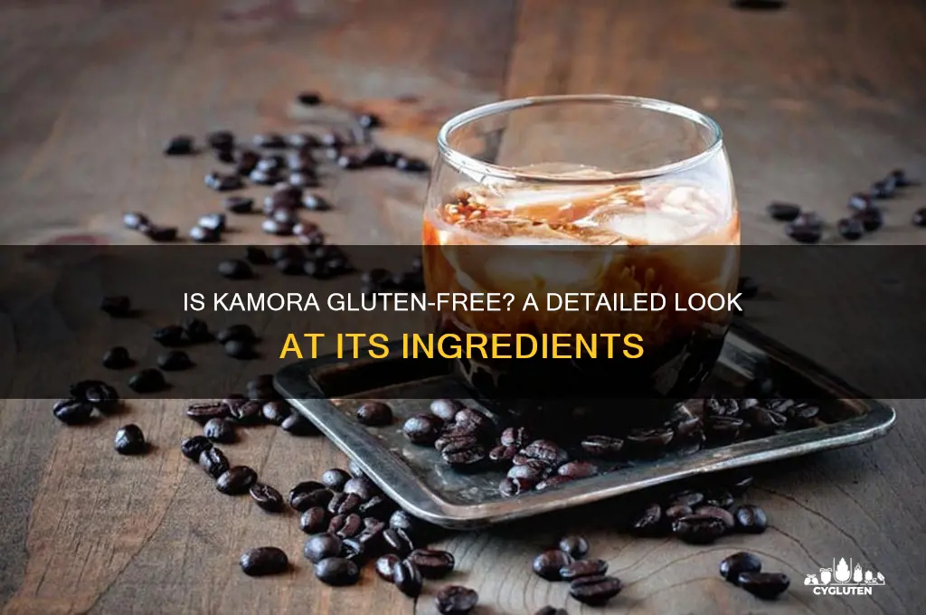 is kamora gluten free