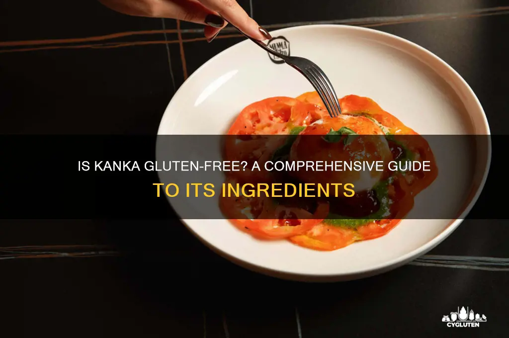 is kanka gluten free