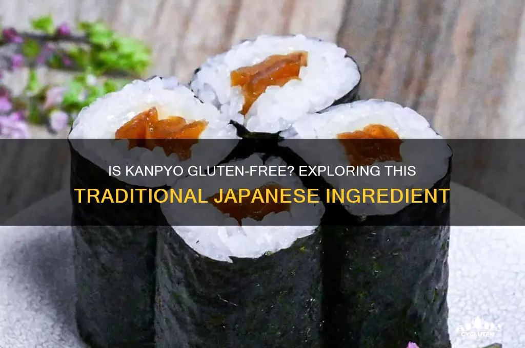 is kanpyo gluten free