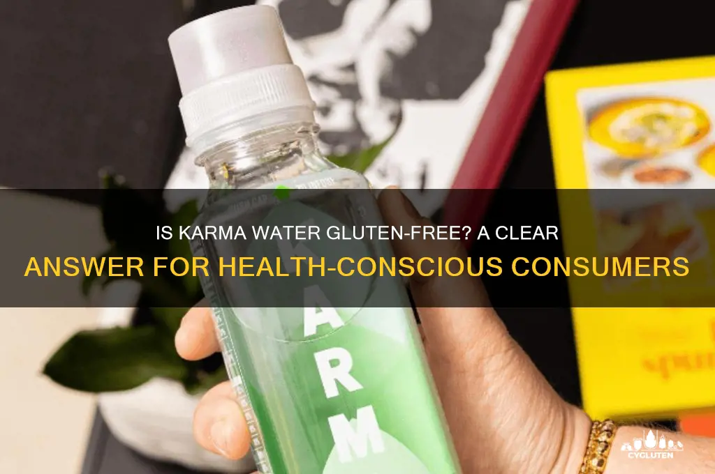 is karma water gluten free