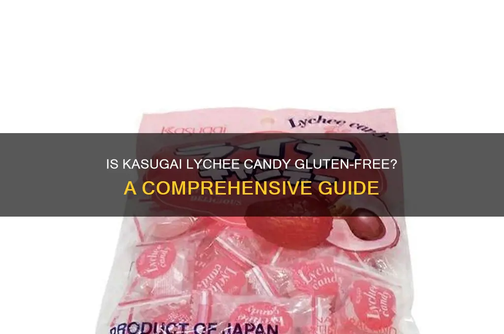 is kasugai lychee gluten free
