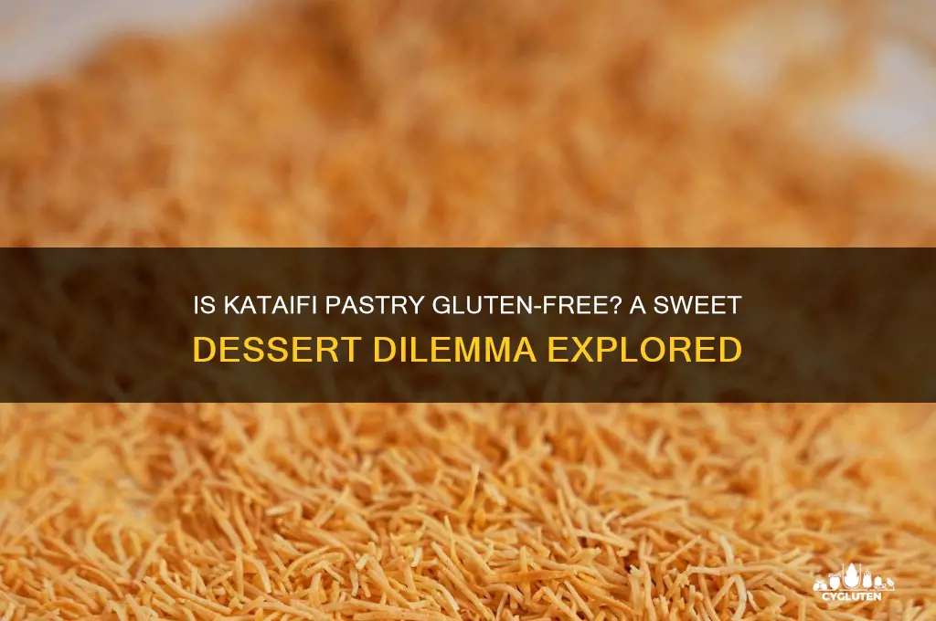 is kataifi pastry gluten free