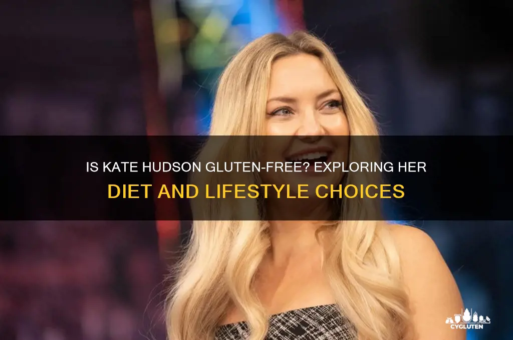 is kate hudson gluten free