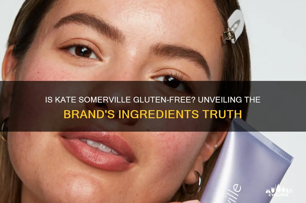 is kate somerville gluten free