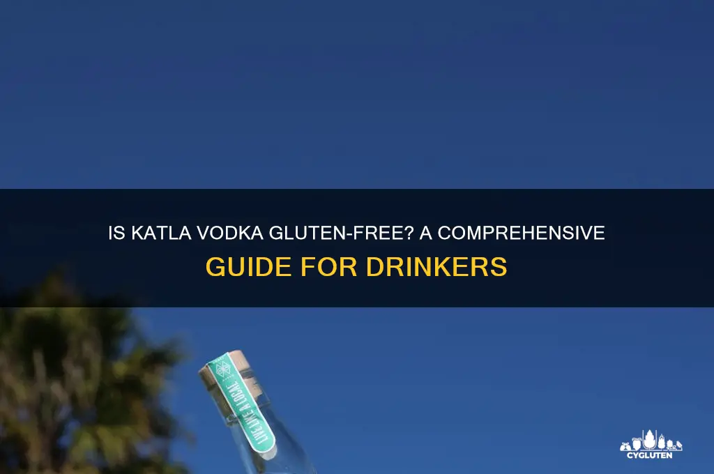 is katla vodka gluten free