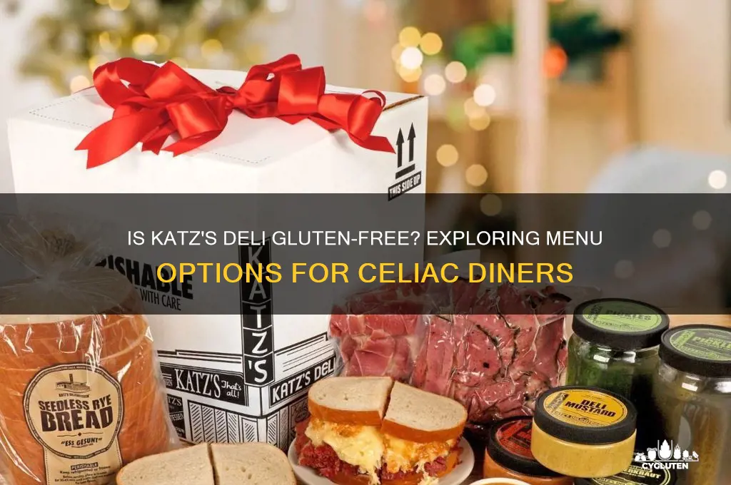is katz deli gluten free