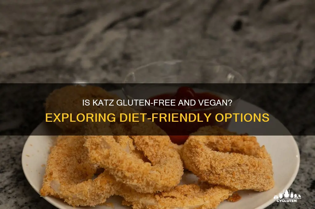 is katz gluten free vegan