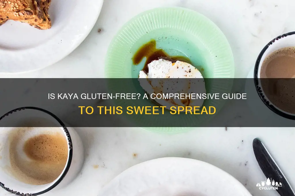 is kaya gluten free
