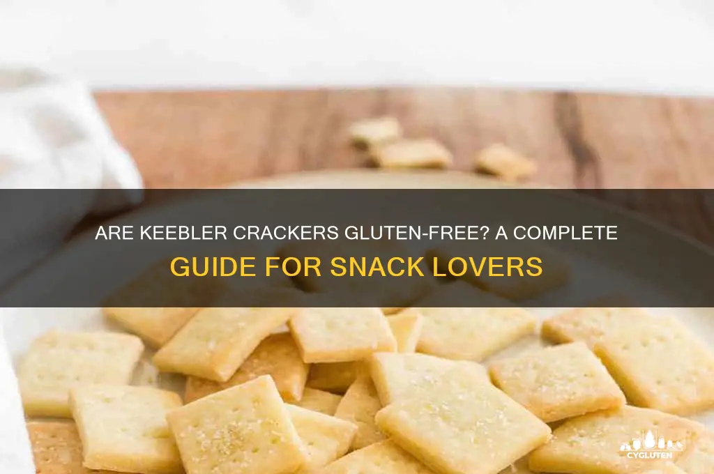 is keebler crachers gluten free
