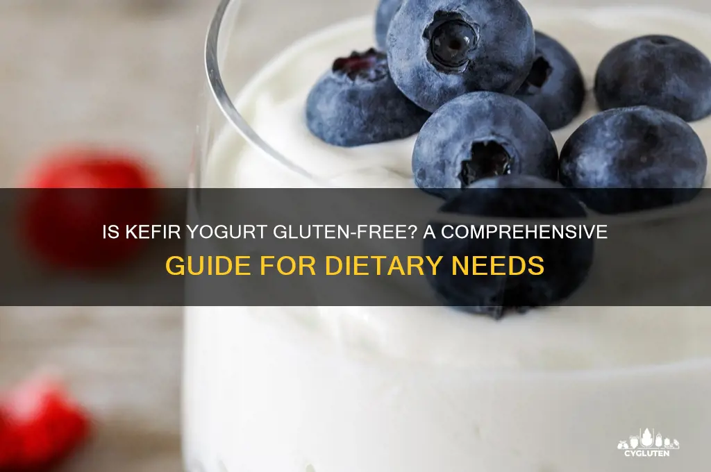is kefir yogurt gluten free