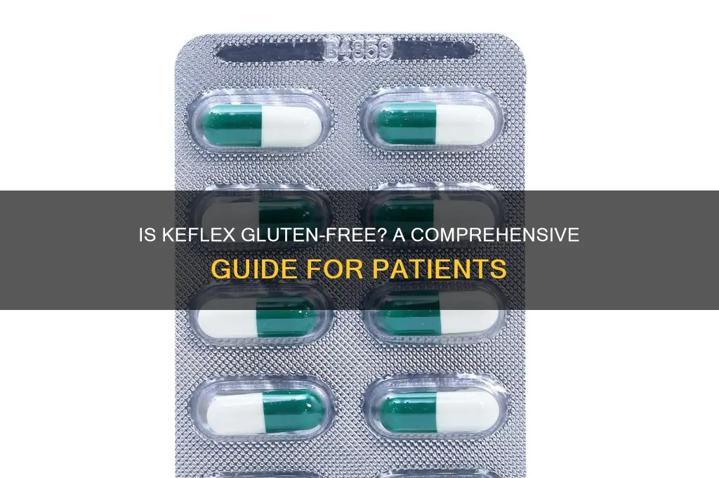 is keflex gluten free
