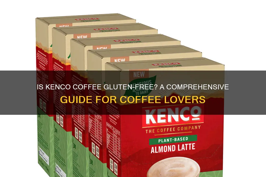 is kenco coffee gluten free