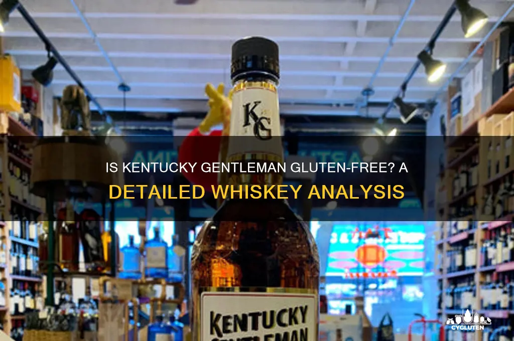 is kentucky gentleman gluten free