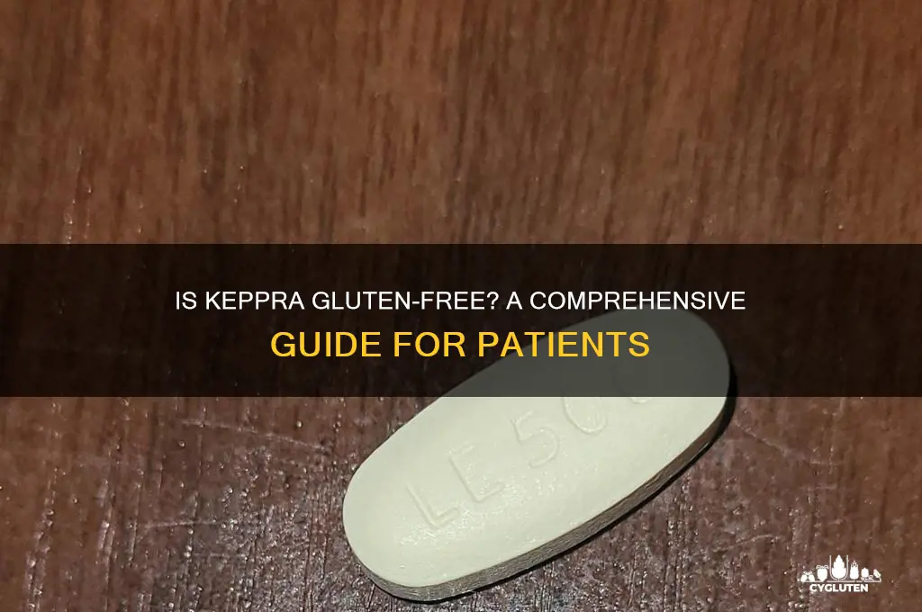 is keppra gluten free